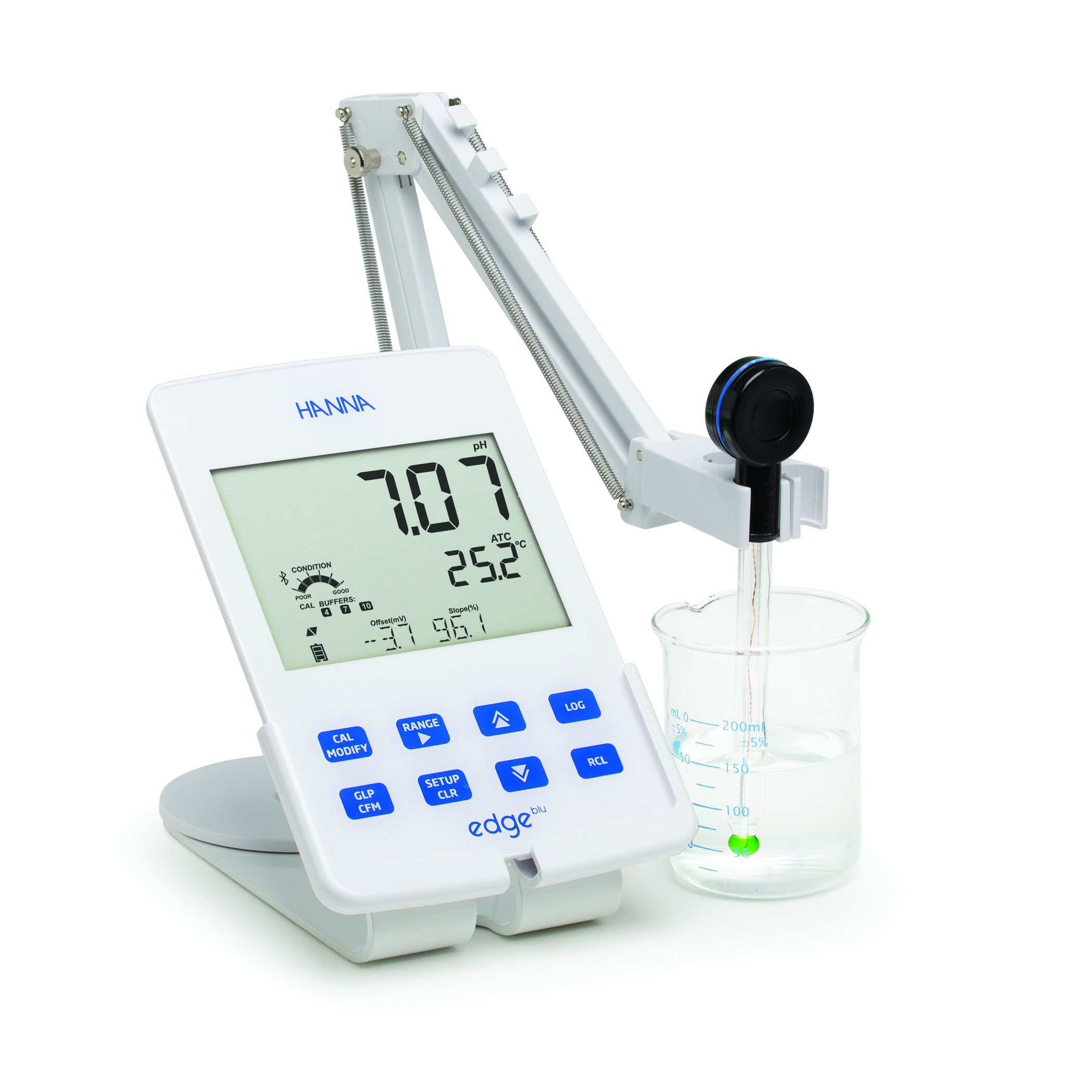 Máy Đo pH Và Điện Cực pH Bluetooth® Hanna HI2202-02